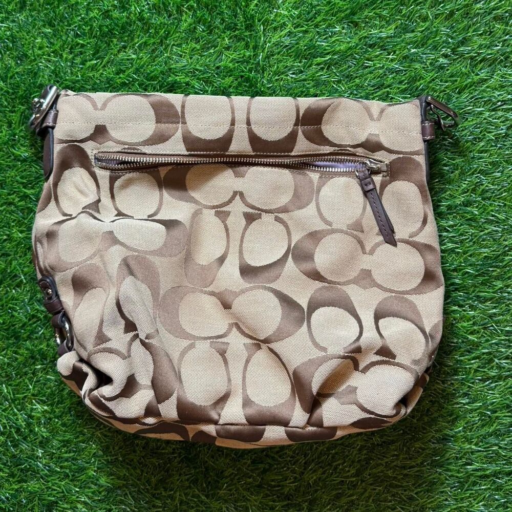 Coach Women's Brown and Khaki Bag